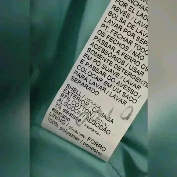 PUMA x RHUDE Black White Check Cotton Stretch Velvet Long Raincoat Jacket  Small - Picture 8 of 12